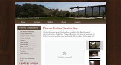 Desktop Screenshot of flowersbrothersconstruction.com